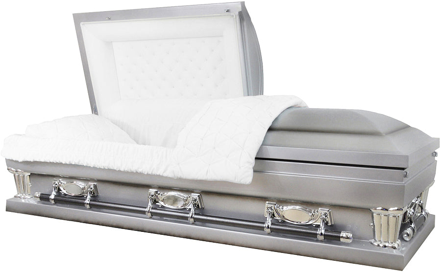 M-9414X-29-FS Oversized / Silver w/ Black Accent and White Velvet / Swing bar (available in 3 sizes starting at $1,995)