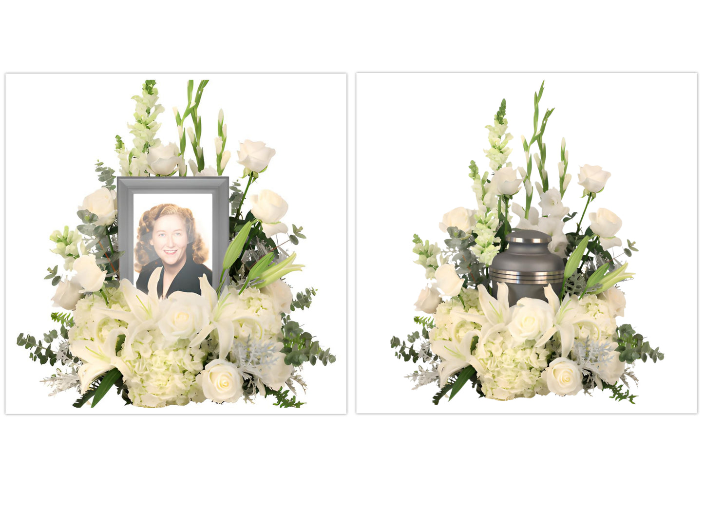 ETERNAL PEACE MEMORIAL FLOWERS (FRAME AND URN NOT INCLUDED)