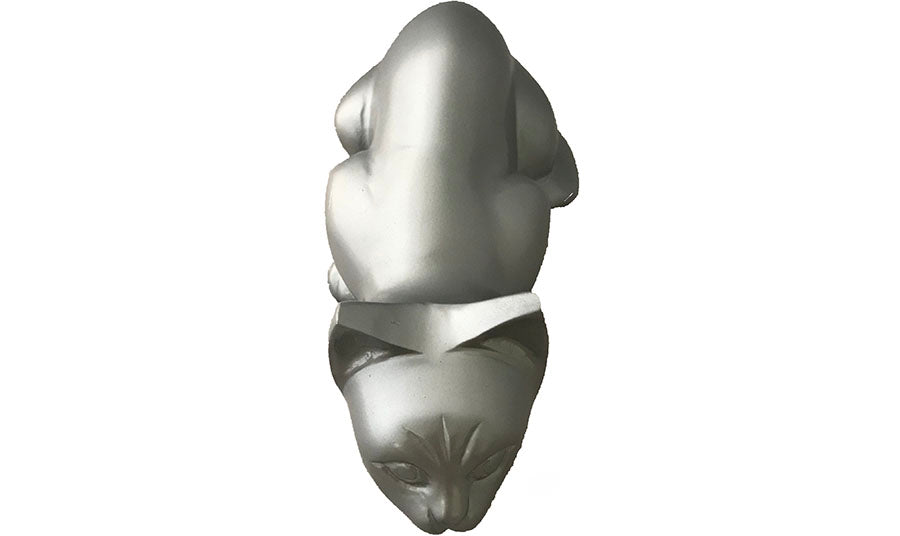 215-A-FS   Brass Cat Urn
