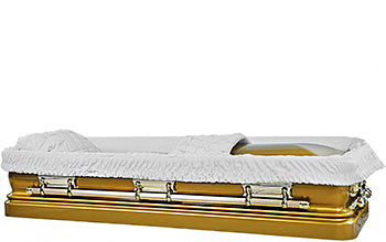 M-2246-FCP-FS   Gold Priest/Urn Shape/Light Blue Velvet/Top comes off
