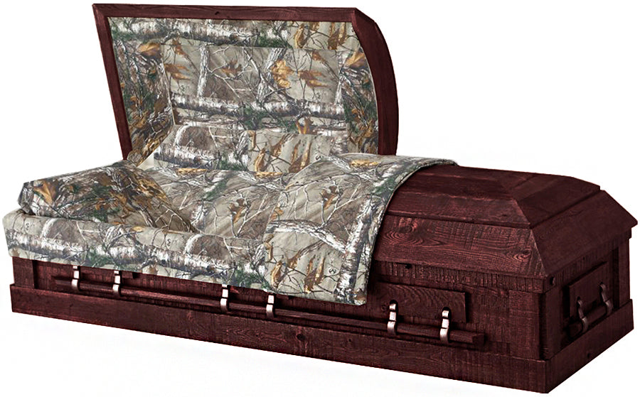 W-4407-FS  Solid Red Oak w/ Camoflauge Interior