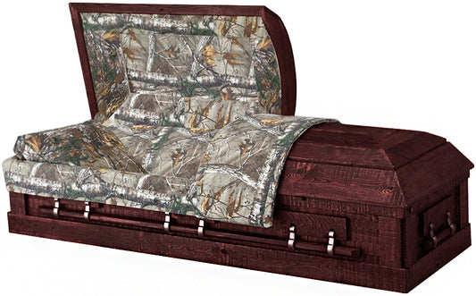 W-4407-FS  Solid Red Oak w/ Camoflauge Interior
