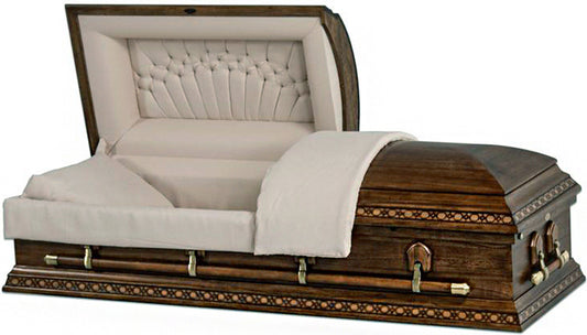 W-4675-FS   Solid Poplar /  Almond Velvet Interior