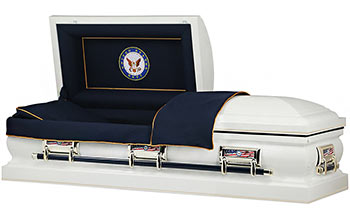 M-8303-FS   Navy Casket / 18ga