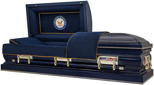 M-8304-FS   Navy Casket / (18ga)