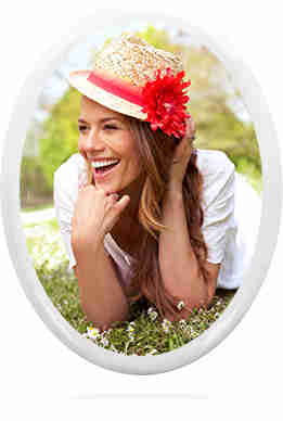 OVAL PORCELAIN PHOTO