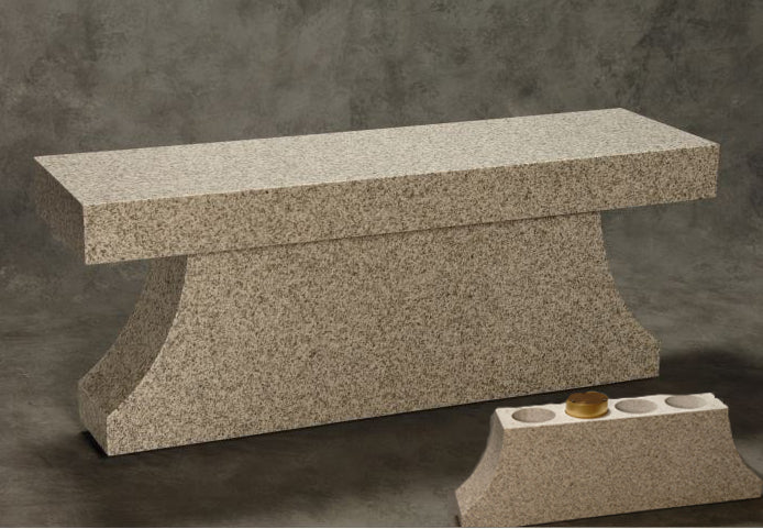 Pedestal Bench For Cremation