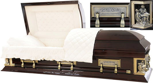 W-8882-FS Solid Mahogany Pieta