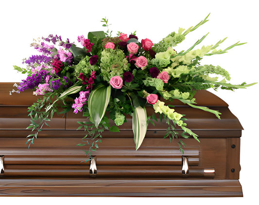 CALMING MEMORIES CASKET SPRAY