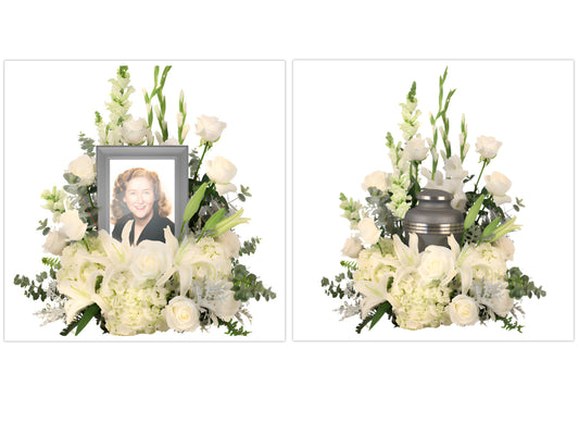 ETERNAL PEACE MEMORIAL FLOWERS (FRAME AND URN NOT INCLUDED)