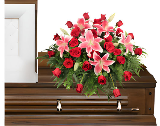 DEDICATION OF LOVE FUNERAL FLOWERS
