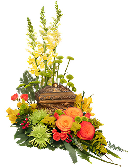 MEANINGFUL MEMORIAL CREMATION ARRANGEMENT (URN NOT INCLUDED)