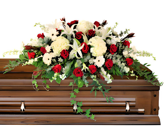 PEACE ALWAYS CASKET SPRAY